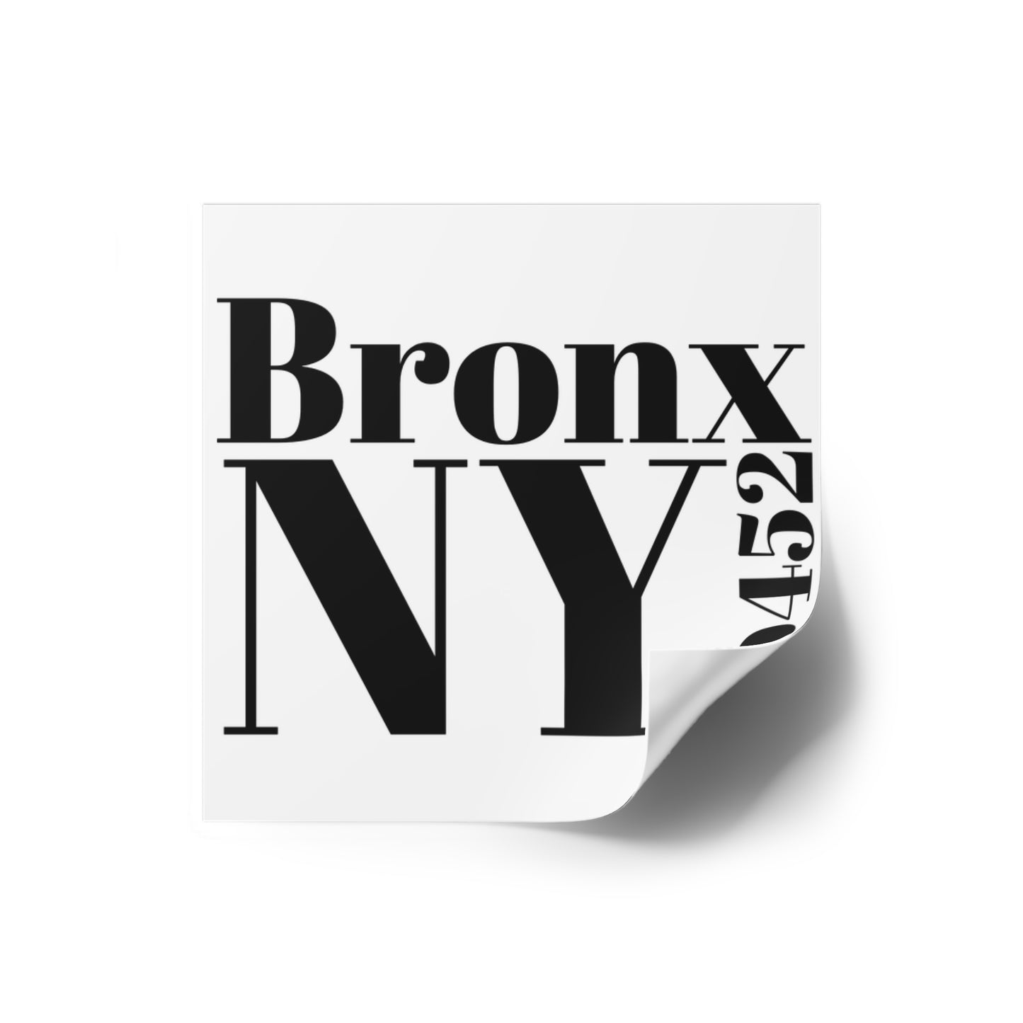 Bronx, NY 10452 Sticker