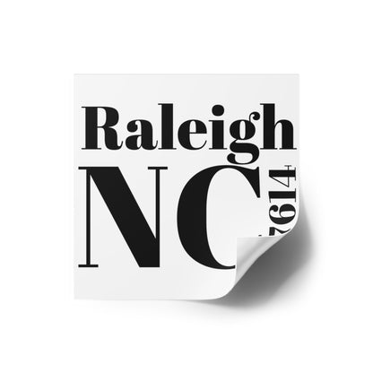 Raleigh, NC 27614 Sticker