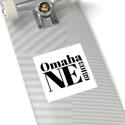 Omaha, NE 68103 Sticker