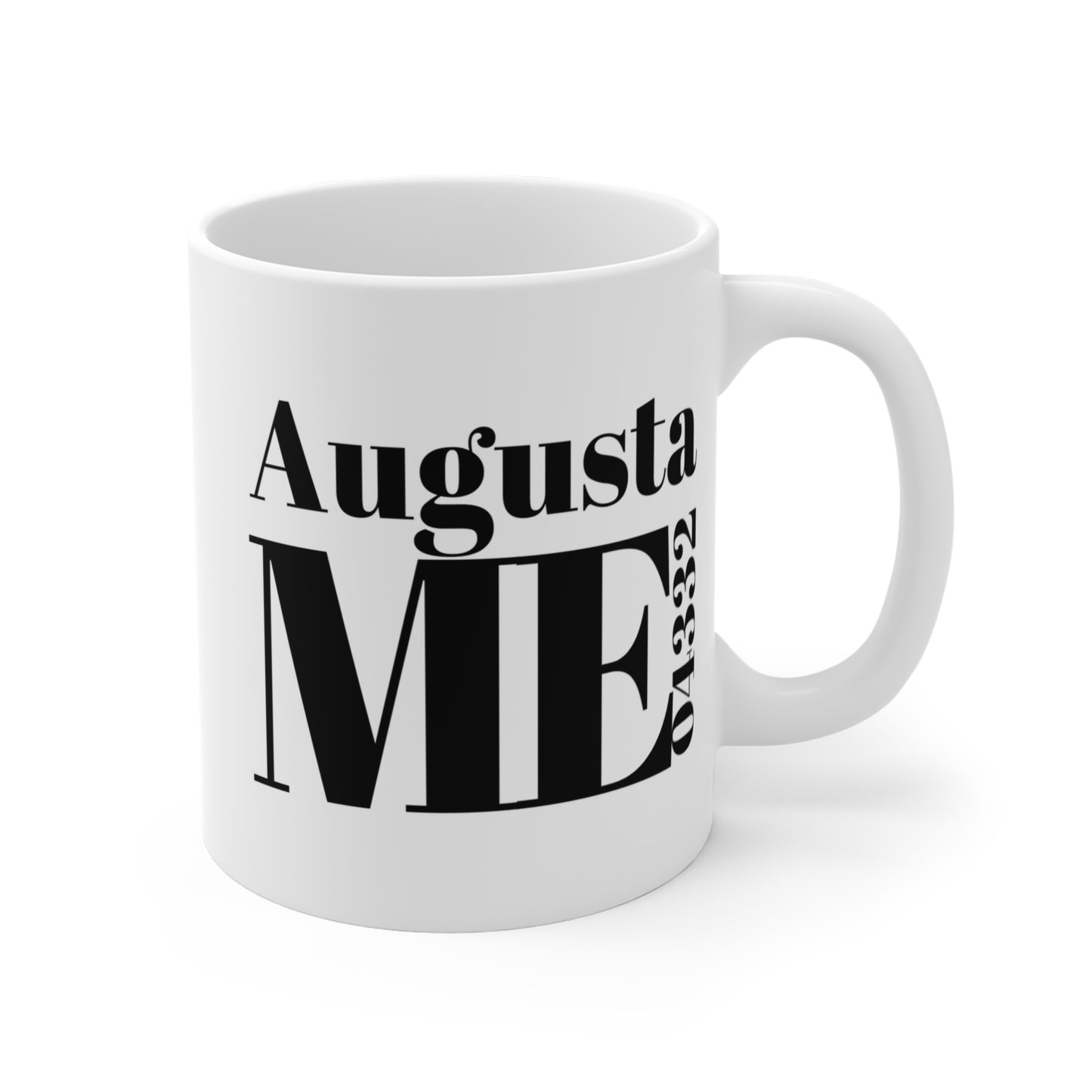 Augusta, ME 04332 Mug