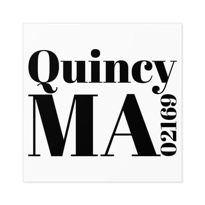 Quincy, MA 02169 Sticker