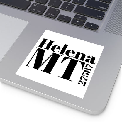 Helena, MT 27587 Sticker