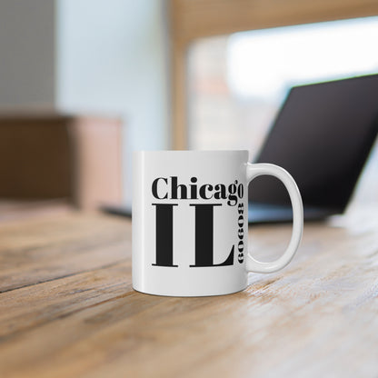 Chicago, IL 60608 Mug