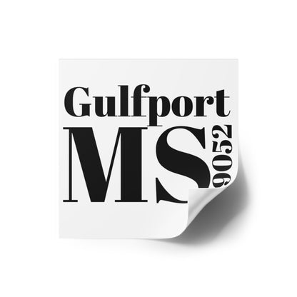 Gulfport, MS 39052 Sticker