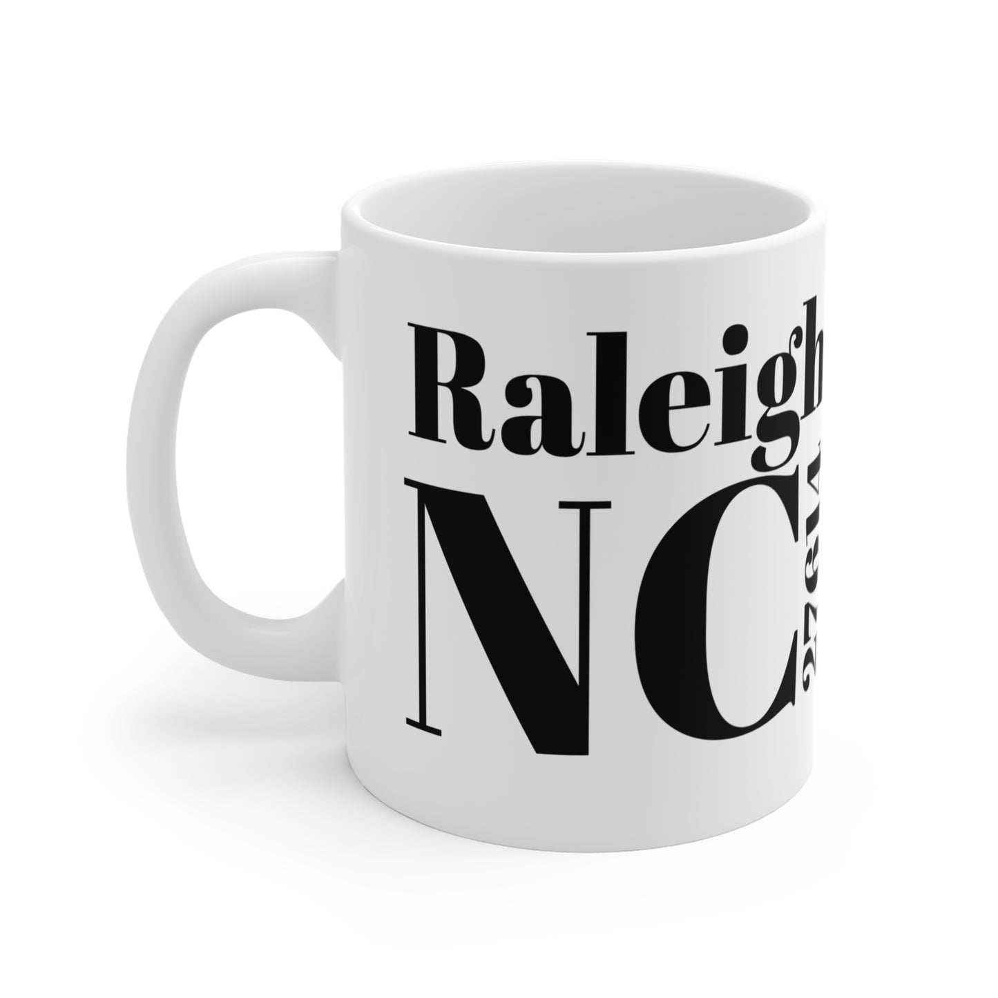 Raleigh, NC 27614 Mug