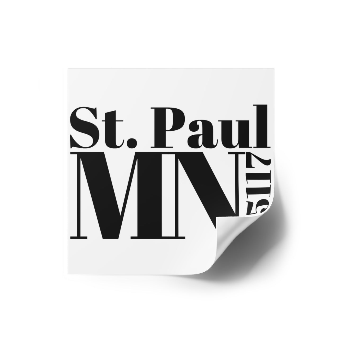 St. Paul, MN 55117 Sticker