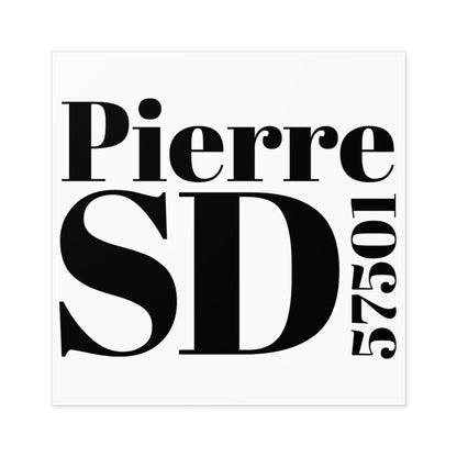 Pierre, SD 57501 Sticker