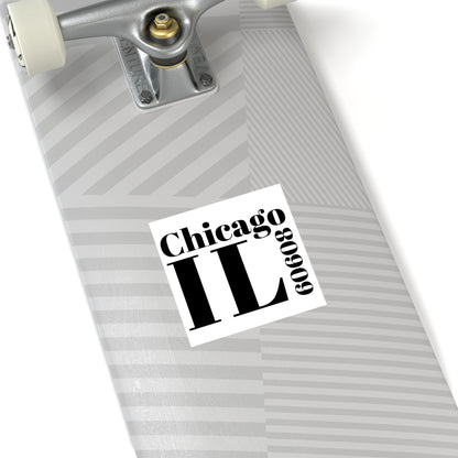 Chicago, IL 60608 Sticker