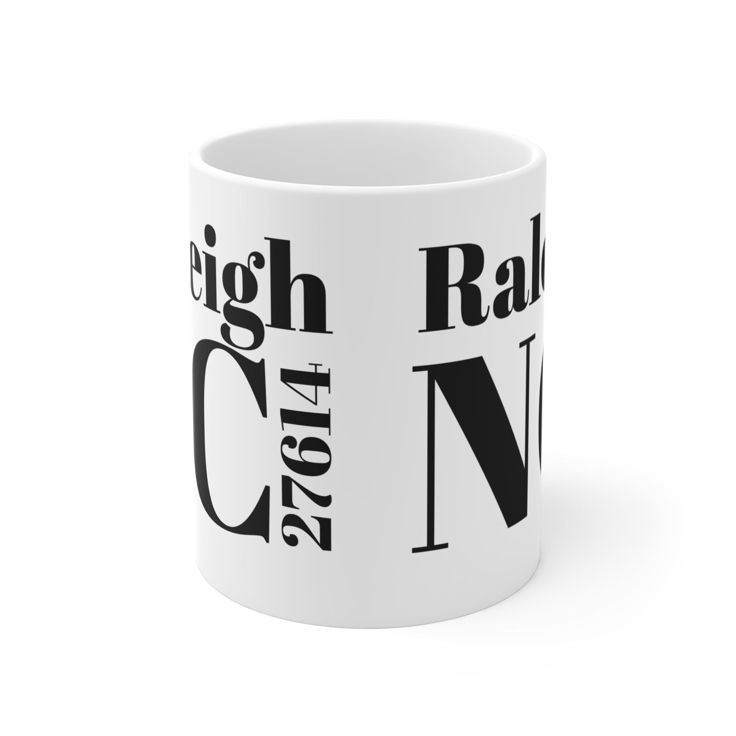 Raleigh, NC 27614 Mug