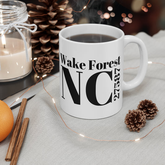 Wake Forest, NC 27587 Mug