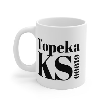 Topeka, KS 66619 Mug