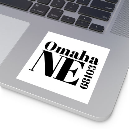 Omaha, NE 68103 Sticker