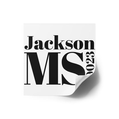 Jackson, MS 39023 Sticker