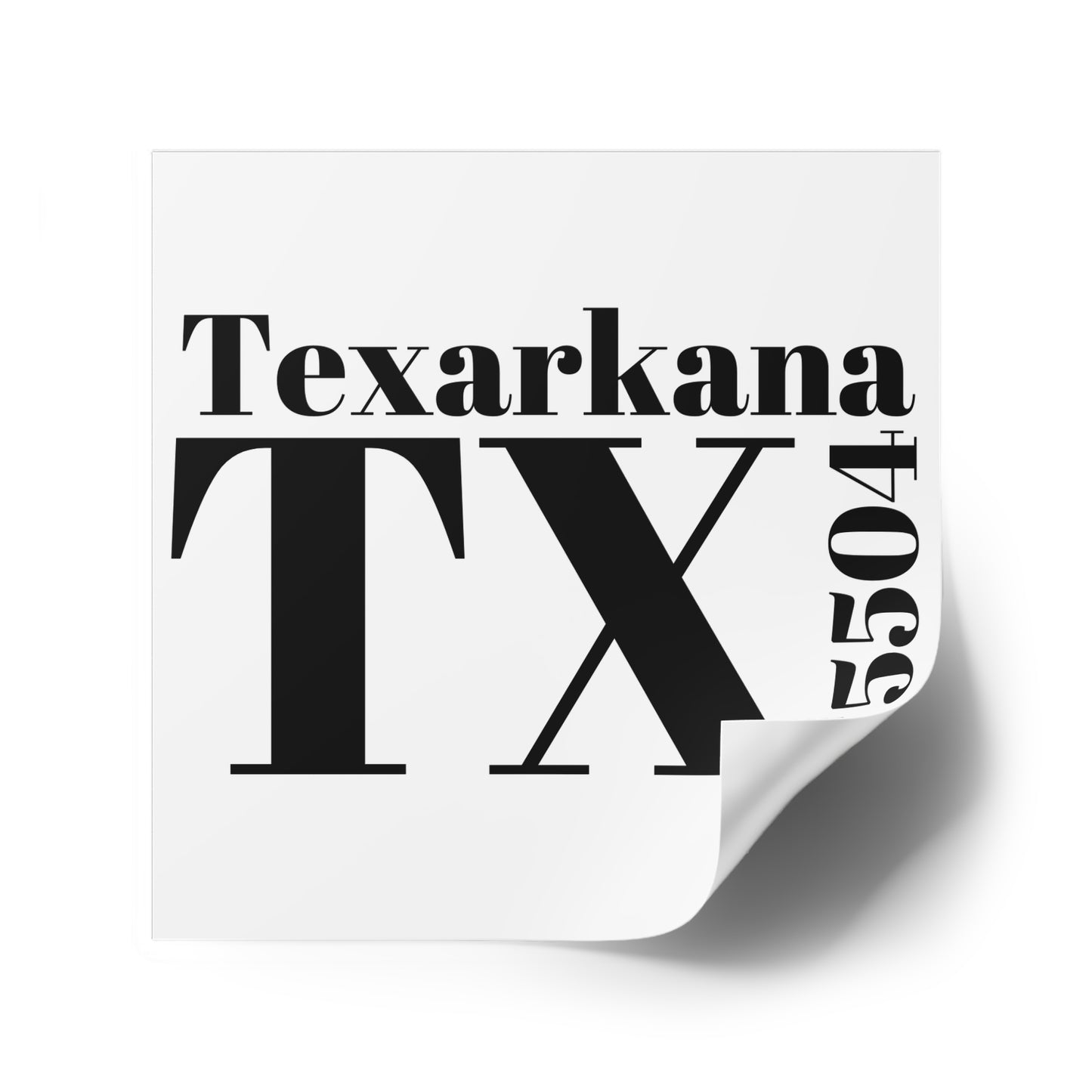 Texarkana, TX 75504 Sticker