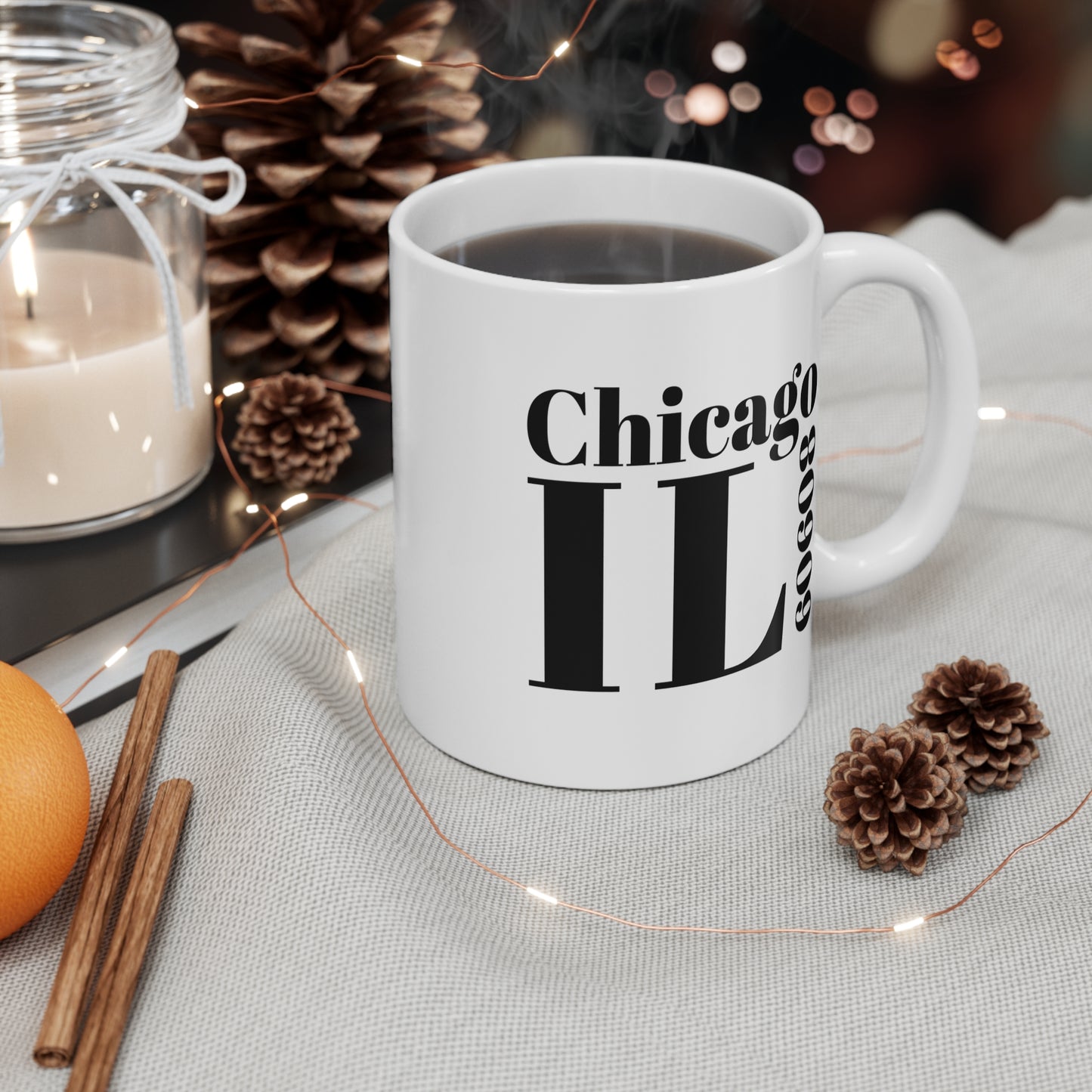 Chicago, IL 60608 Mug