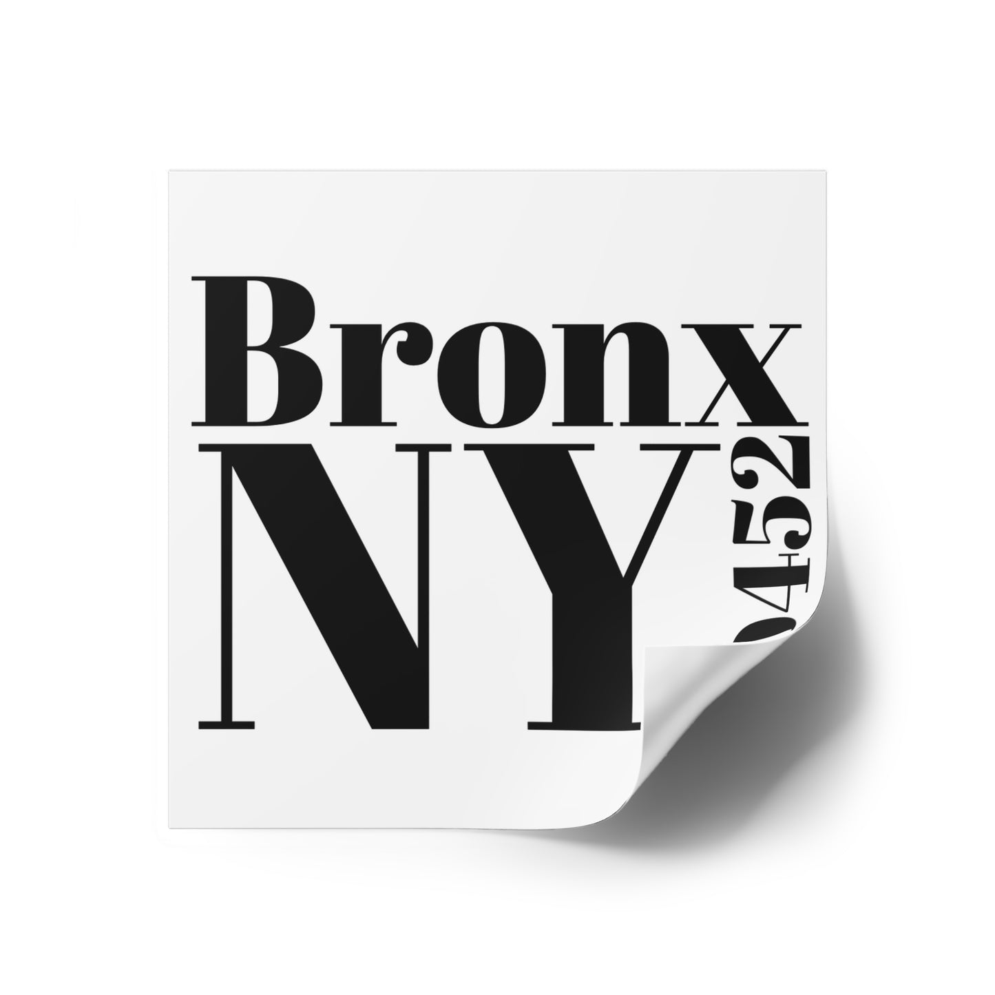 Bronx, NY 10452 Sticker