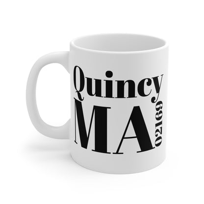 Quincy, MA 02169 Mug