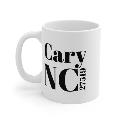 Cary, NC 27519 Mug