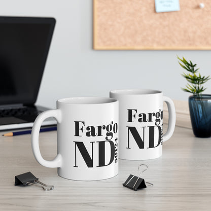 Fargo, ND 58124 Mug