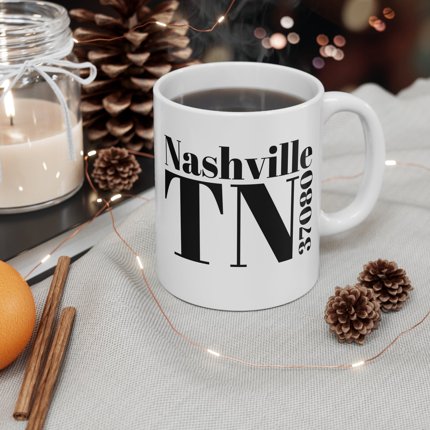 Nashville, TN 37080 Mug