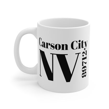 Carson City, NV 89712 Mug