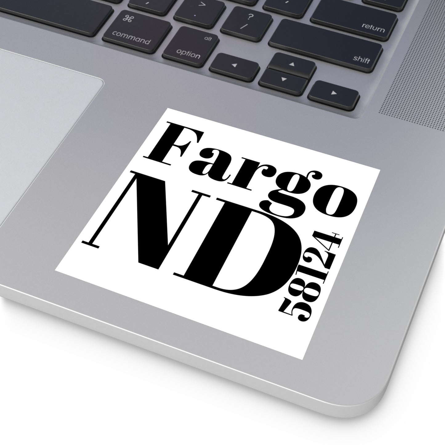 Fargo, ND 58124 Sticker