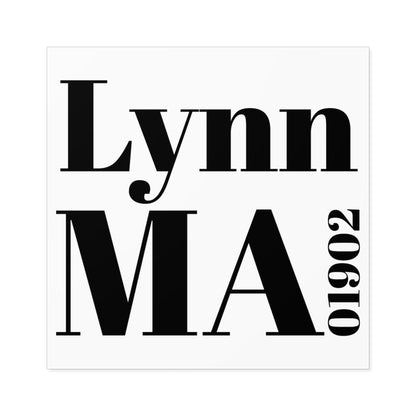 Lynn, MA 01902 Sticker