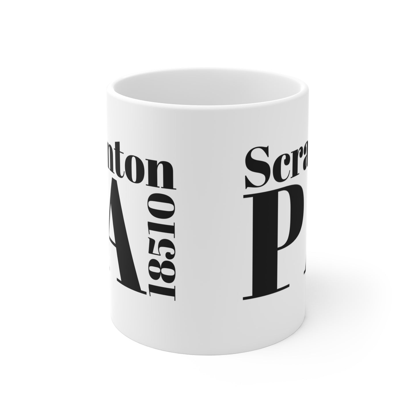 Scranton, PA 18510 Mug