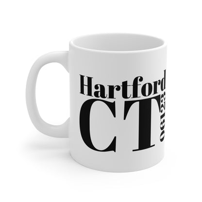 Hartford, CT 06123 Mug