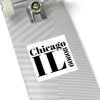 Chicago, IL 60608 Sticker