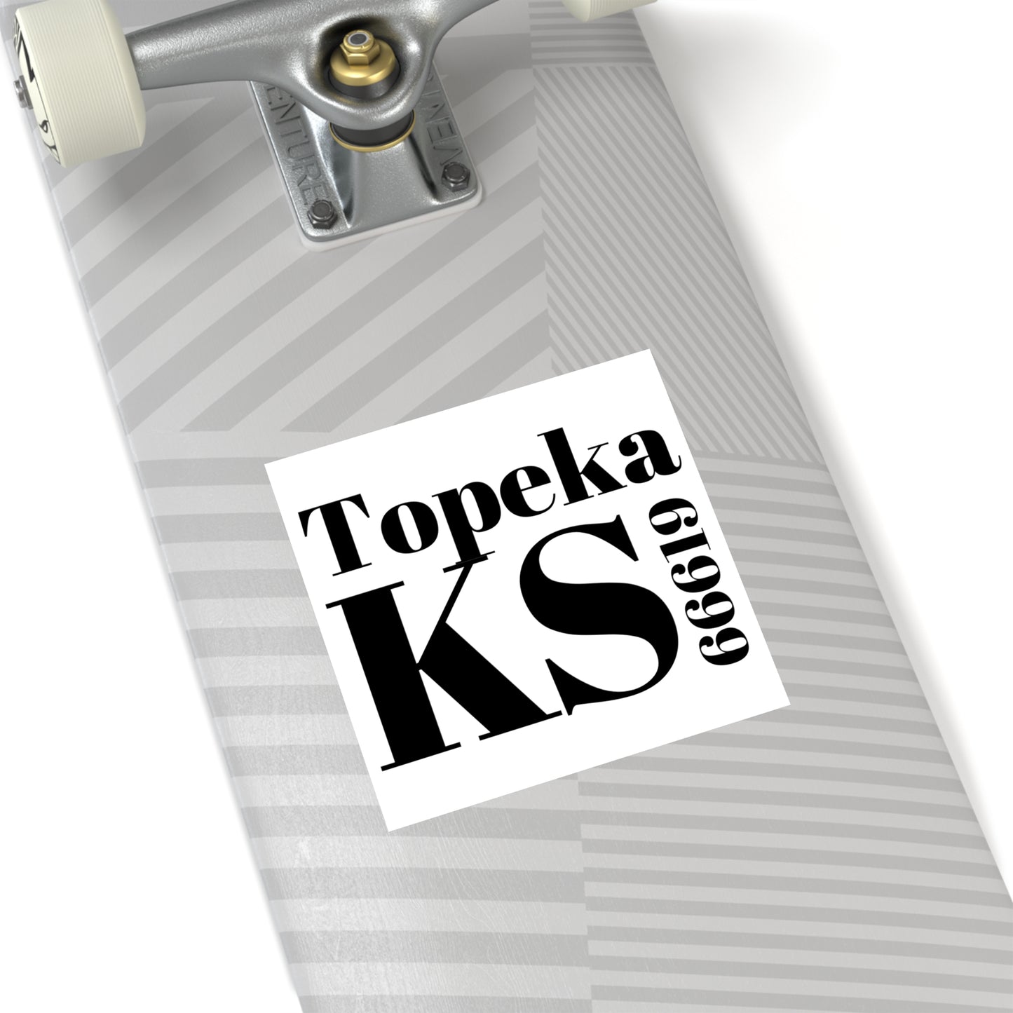 Topeka, KS 66619 Sticker