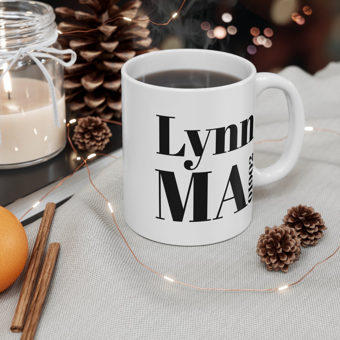 Lynn, MA 01902 Mug