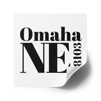 Omaha, NE 68103 Sticker