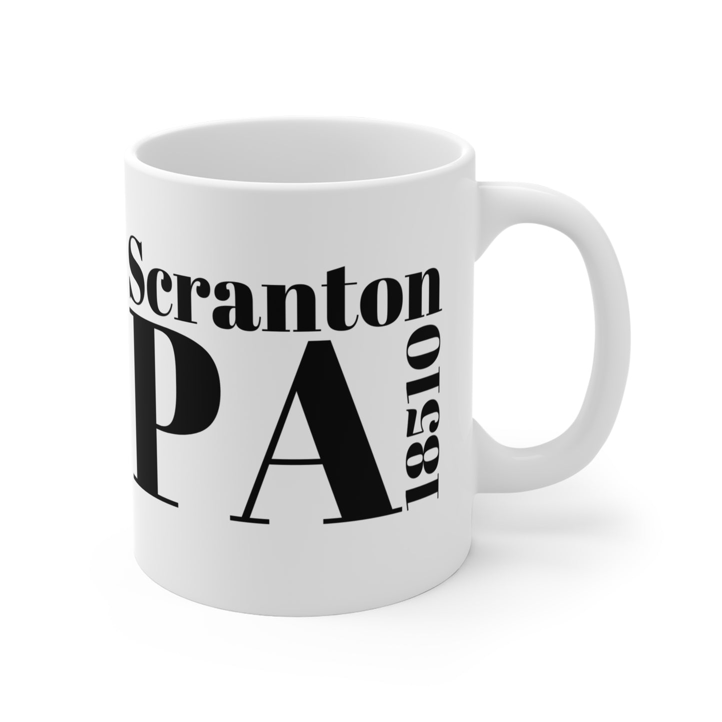 Scranton, PA 18510 Mug