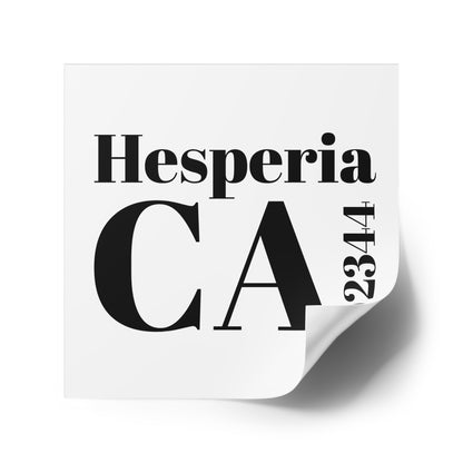 Hesperia, CA 92344 Sticker