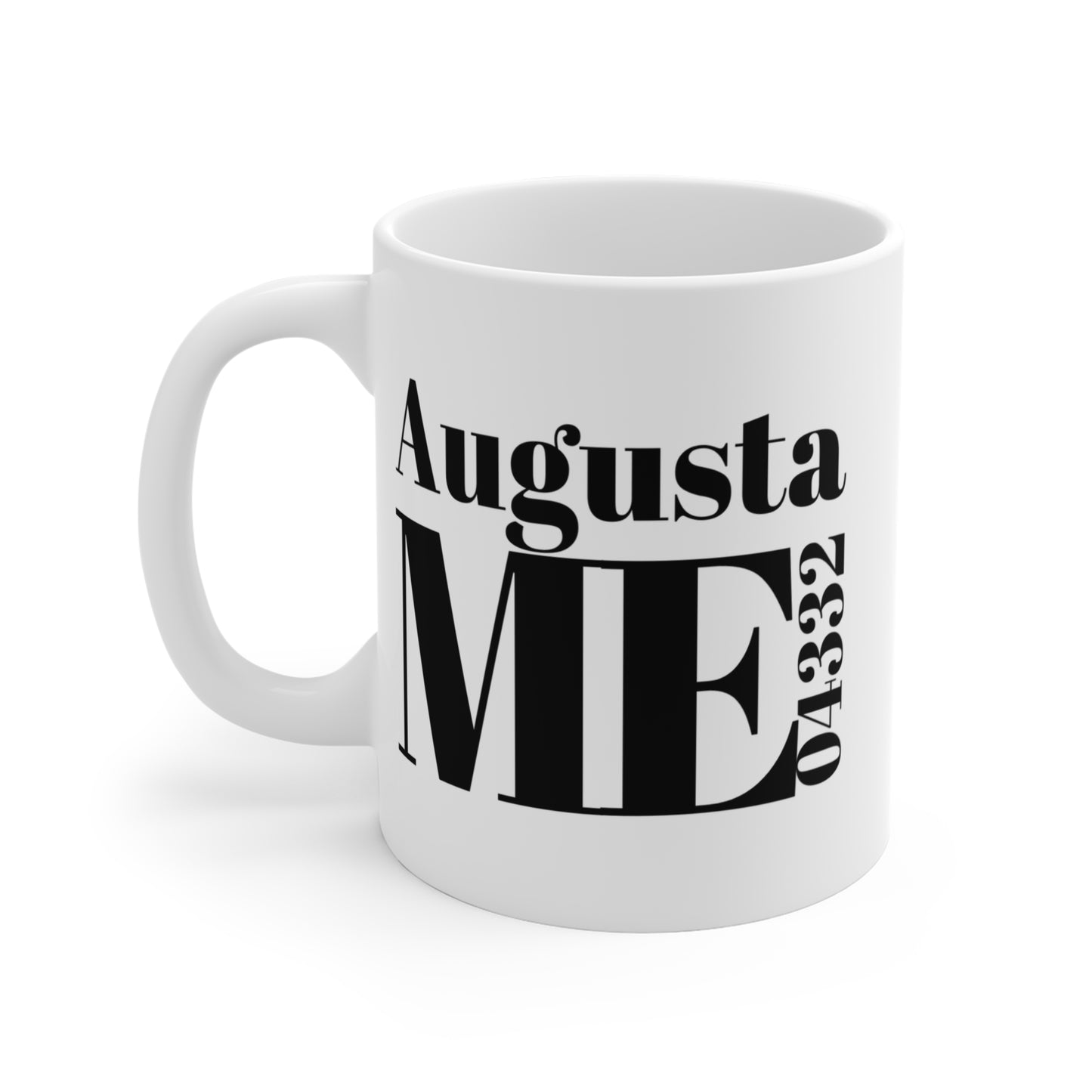 Augusta, ME 04332 Mug