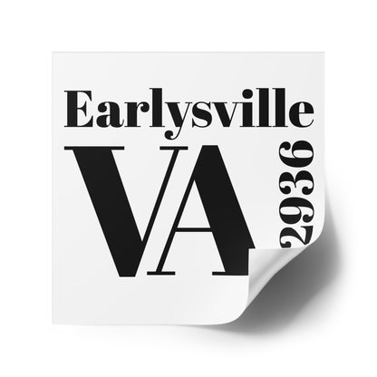 Earlysville, VA 22936 Sticker