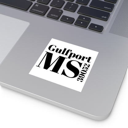 Gulfport, MS 39052 Sticker