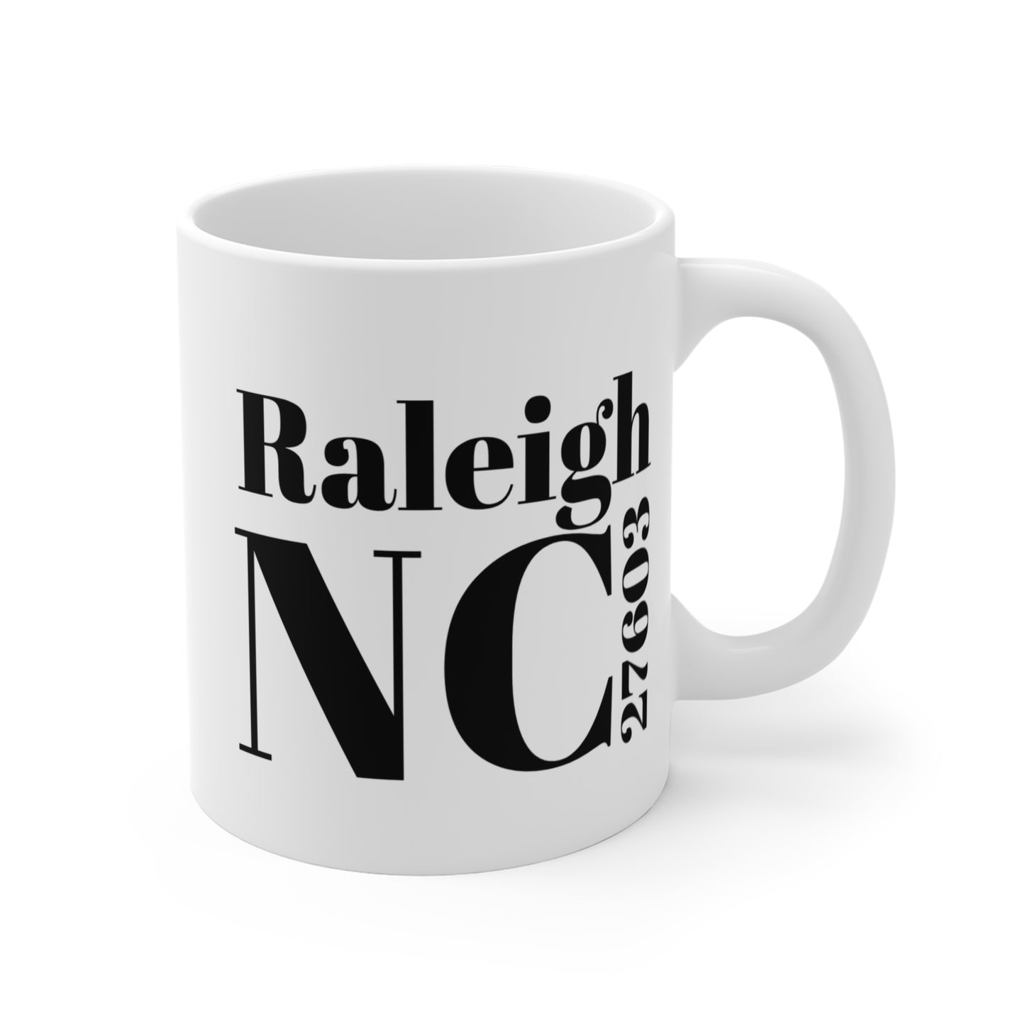 Raleigh, NC 27603 Mug