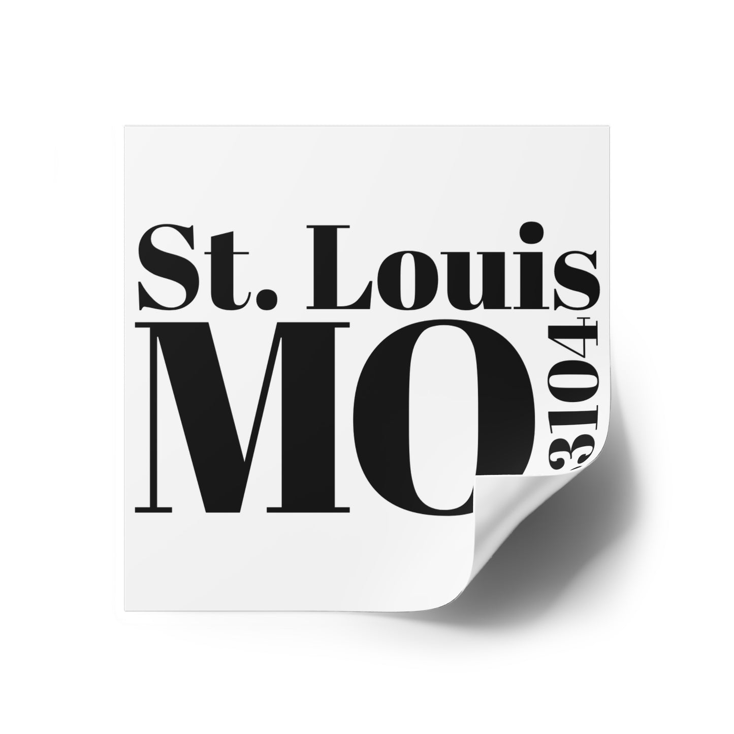 St. Louis, MO 63104 Sticker