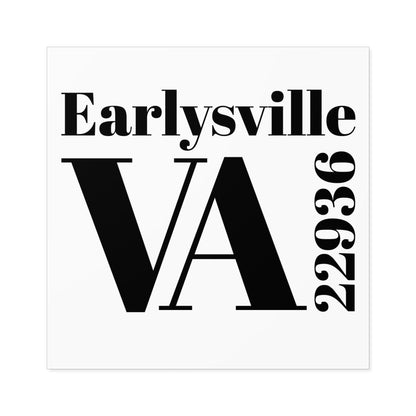 Earlysville, VA 22936 Sticker