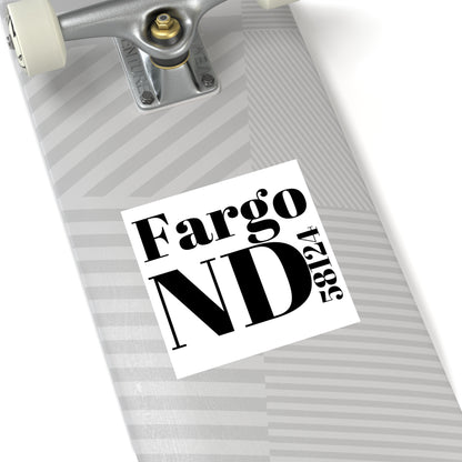 Fargo, ND 58124 Sticker