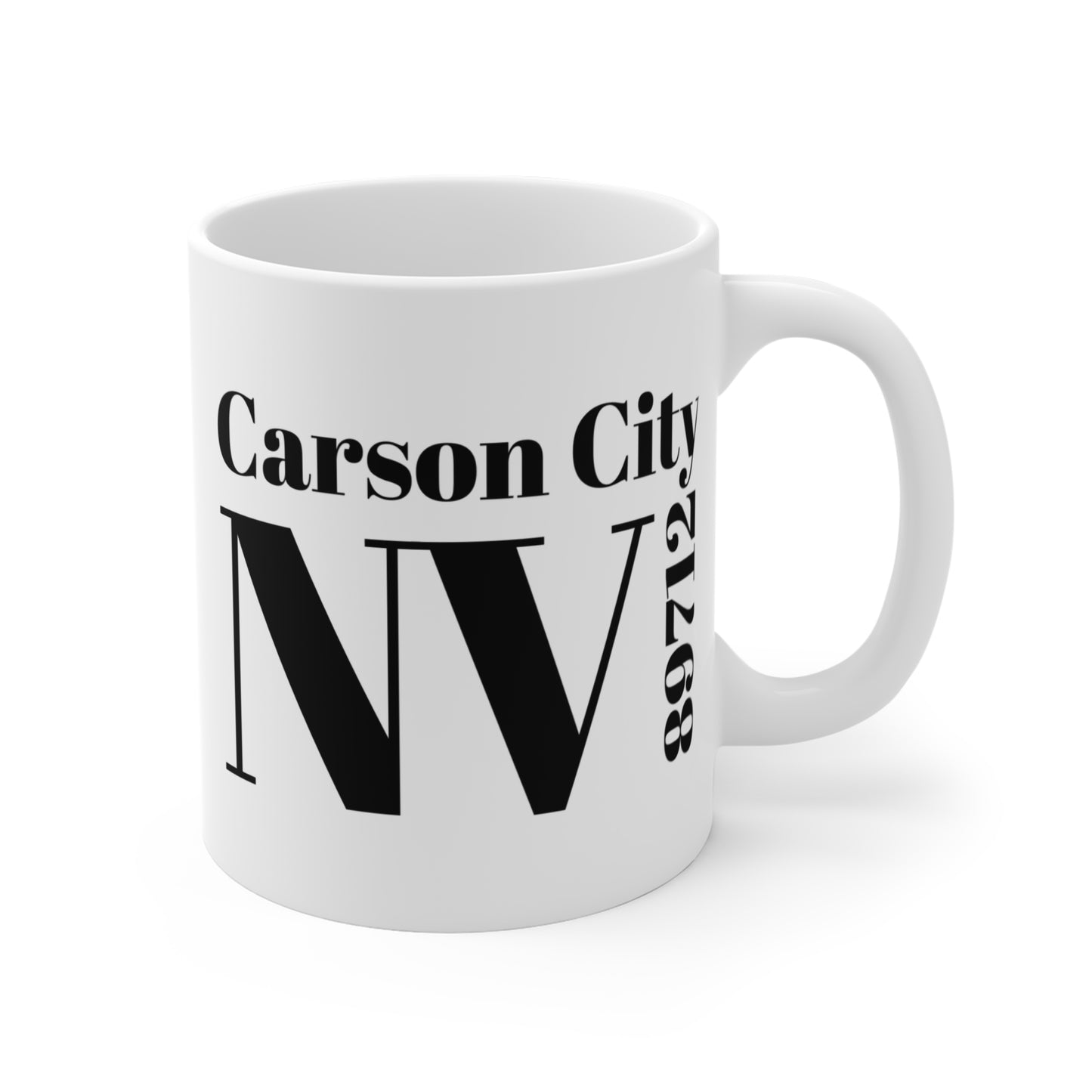 Carson City, NV 89712 Mug