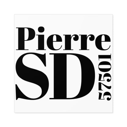 Pierre, SD 57501 Sticker