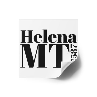 Helena, MT 27587 Sticker