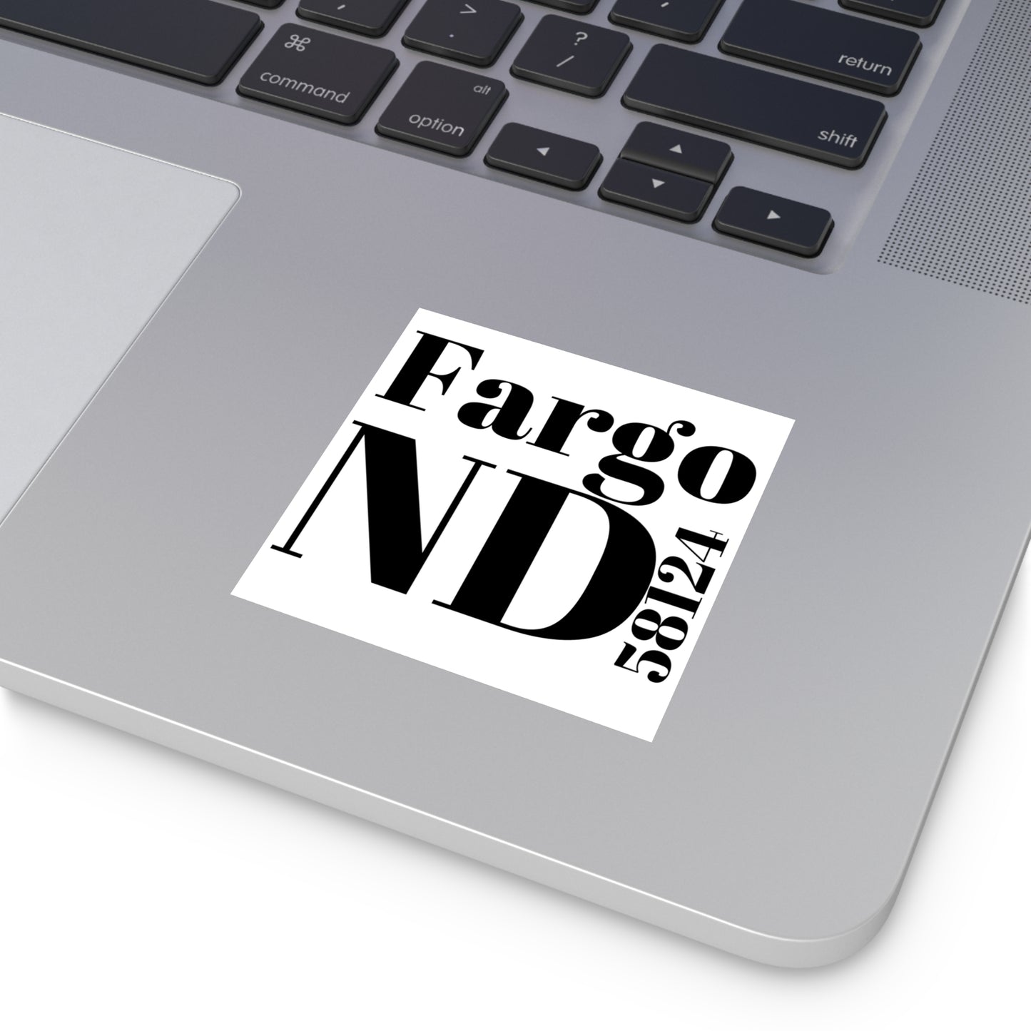 Fargo, ND 58124 Sticker