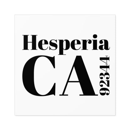 Hesperia, CA 92344 Sticker