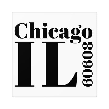 Chicago, IL 60608 Sticker