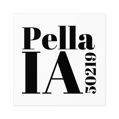 Pella, IA 50219 Sticker