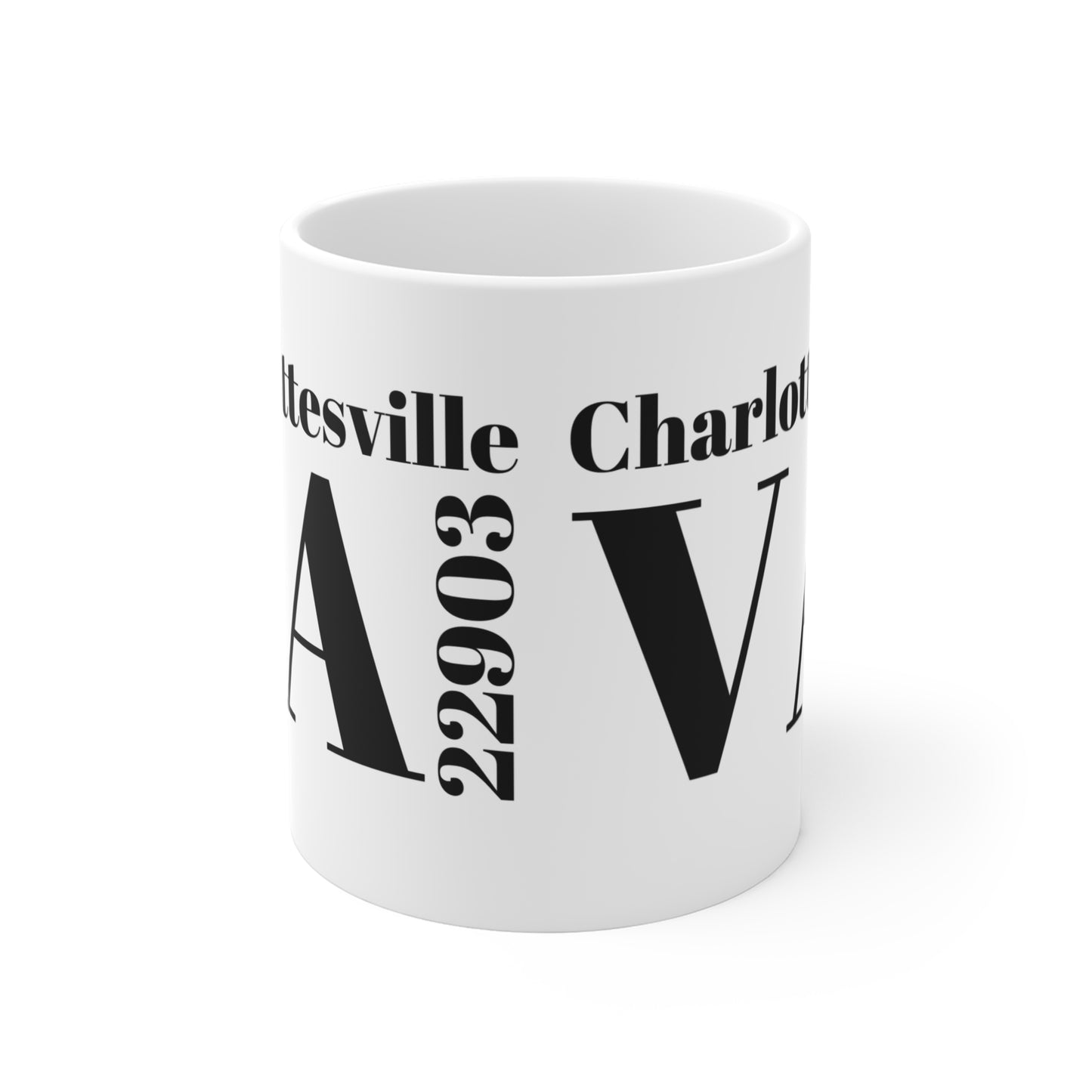 Charlottesville, VA 22903 Mug